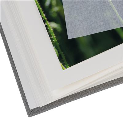 Unitex Grey Traditional Photo Album - 13x11 Inches - 50 Pages