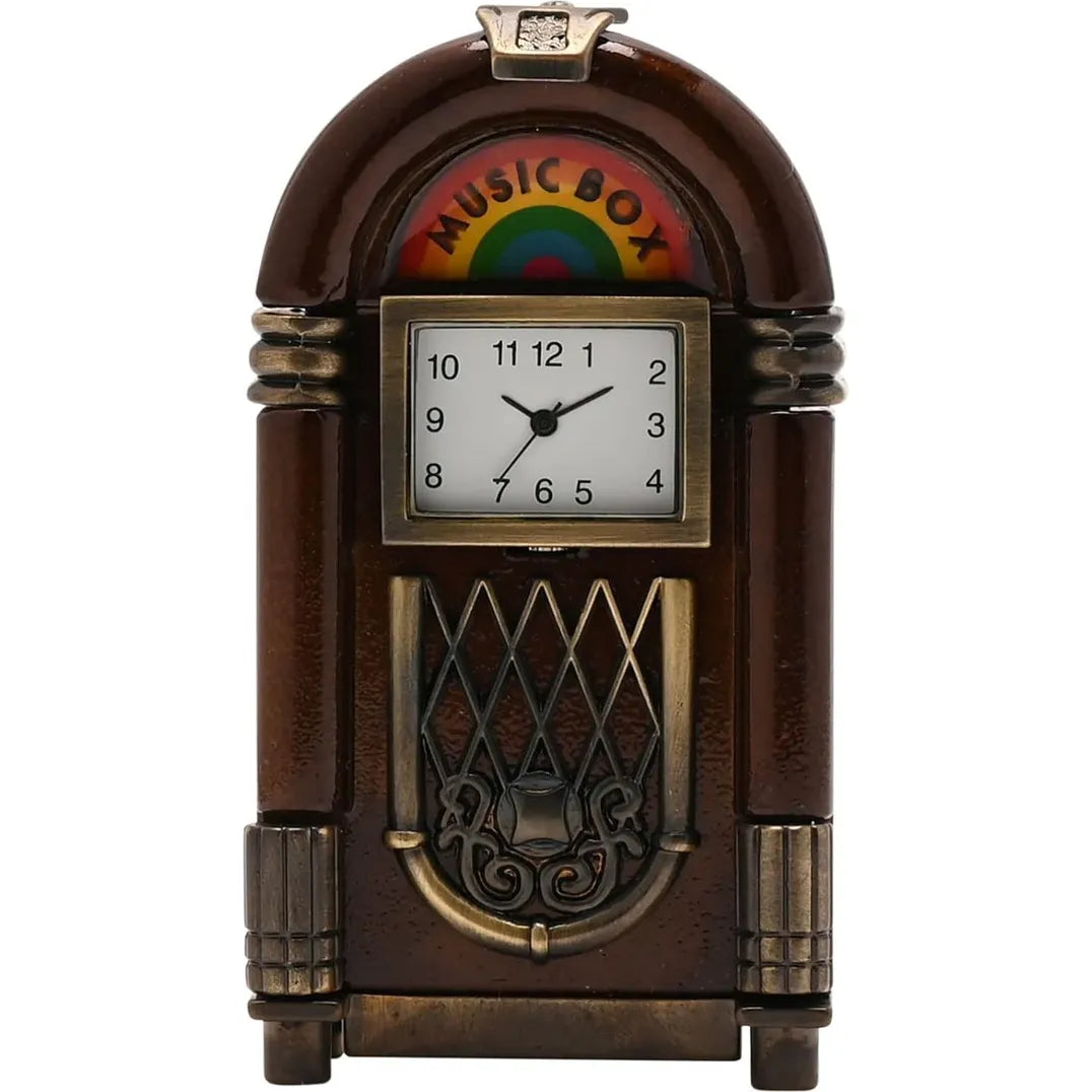 Juke Box Miniature Clock