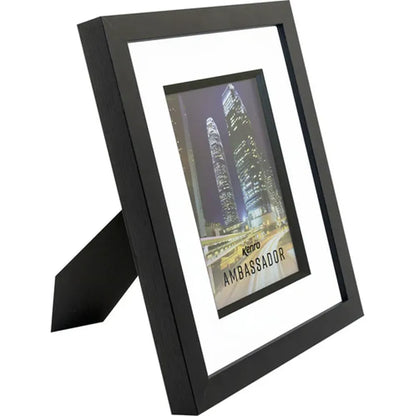 Kenro Ambassador 8x6" Photo Frame - Black