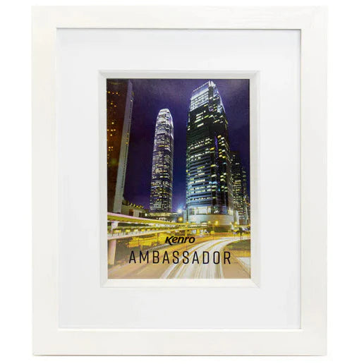 Kenro Ambassador Photo Frame - White