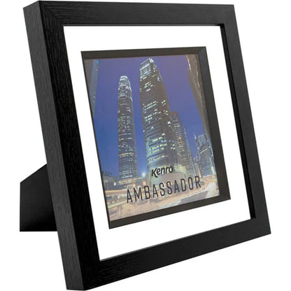 Kenro Ambassador 6x6" Photo Frame - Black