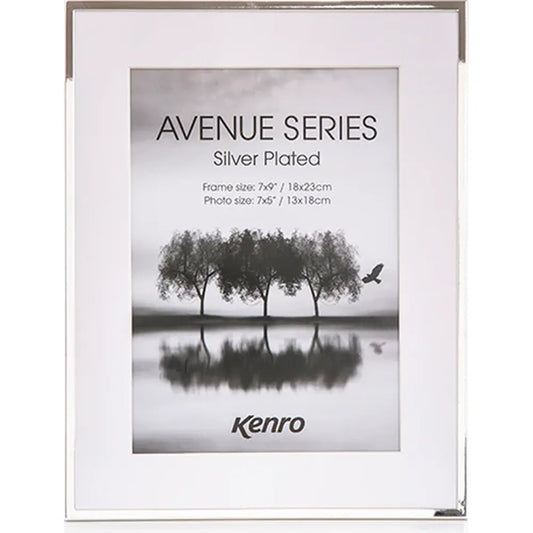 Kenro Avenue Silver Plated 3.5x2.5 Photo Frame