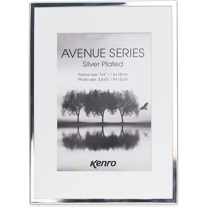 Kenro Avenue Silver Plated 5x3.5 Photo Frame