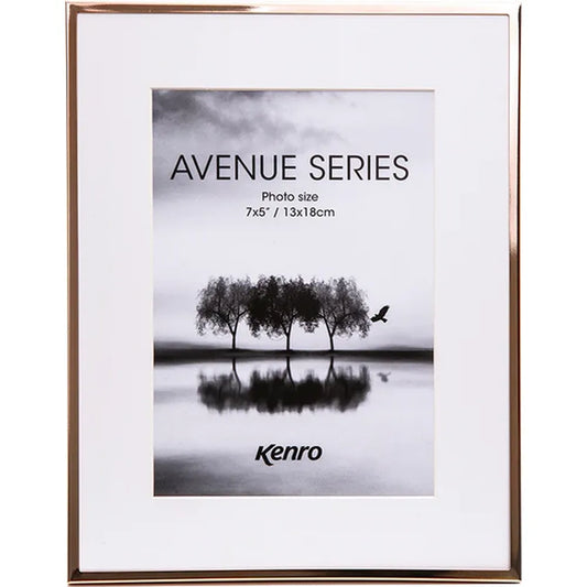 Kenro Avenue Rose Gold Photo Frame