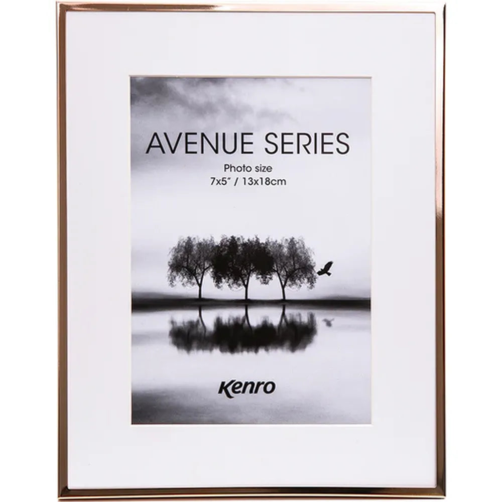 Kenro Avenue Rose Gold Photo Frame
