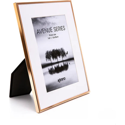 Kenro Avenue Rose Gold Photo Frame 8x6"