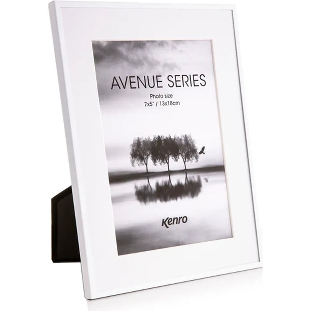 Kenro Avenue Photo Frame 6x4" - White
