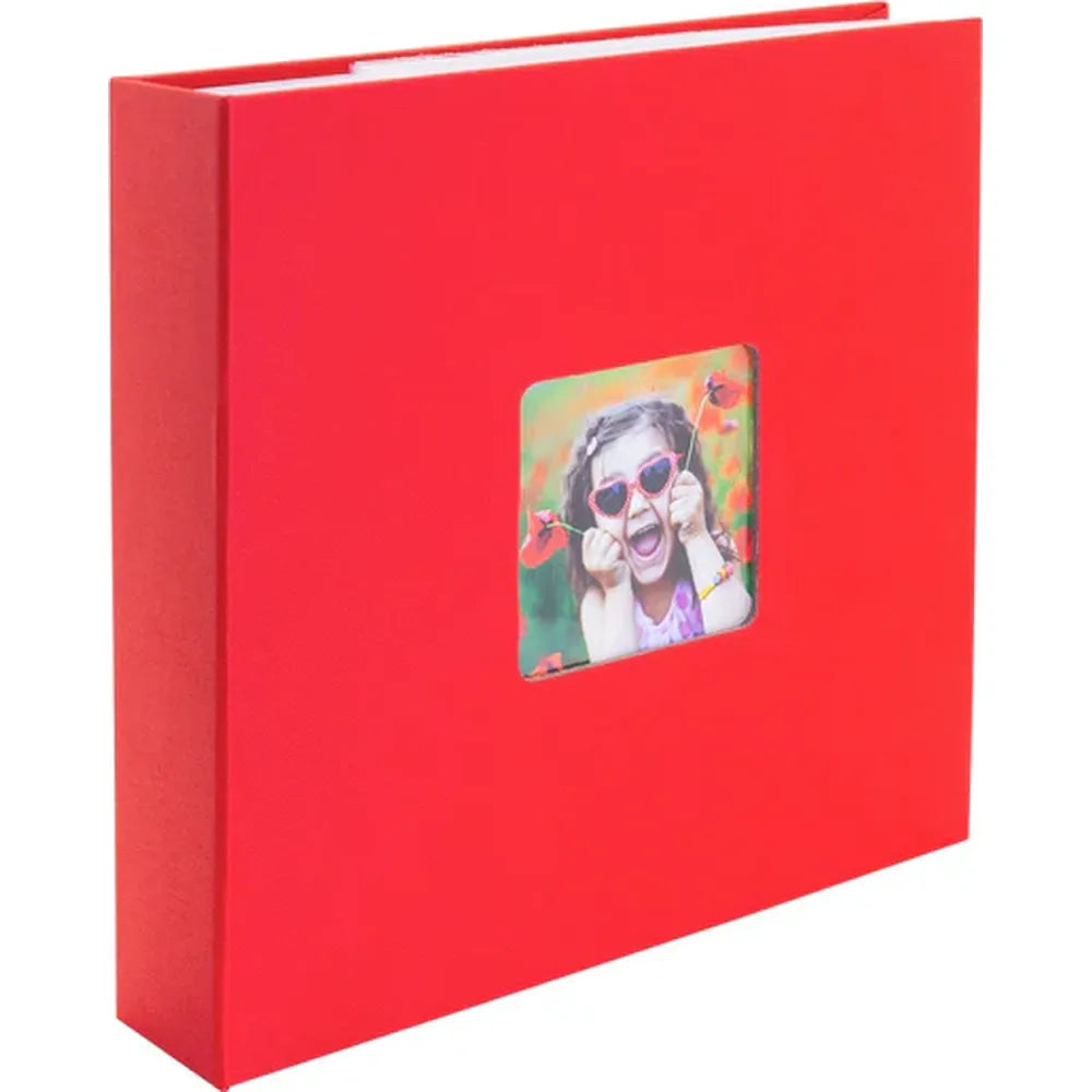 Kenro Aztec Memo Album for 200 6x4" Photos - Red