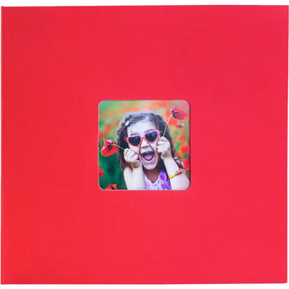Kenro Aztec Memo Album for 200 6x4" Photos - Red