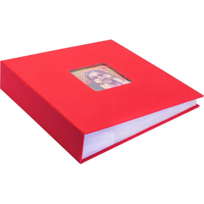 Kenro Aztec Memo Album for 200 6x4" Photos - Red