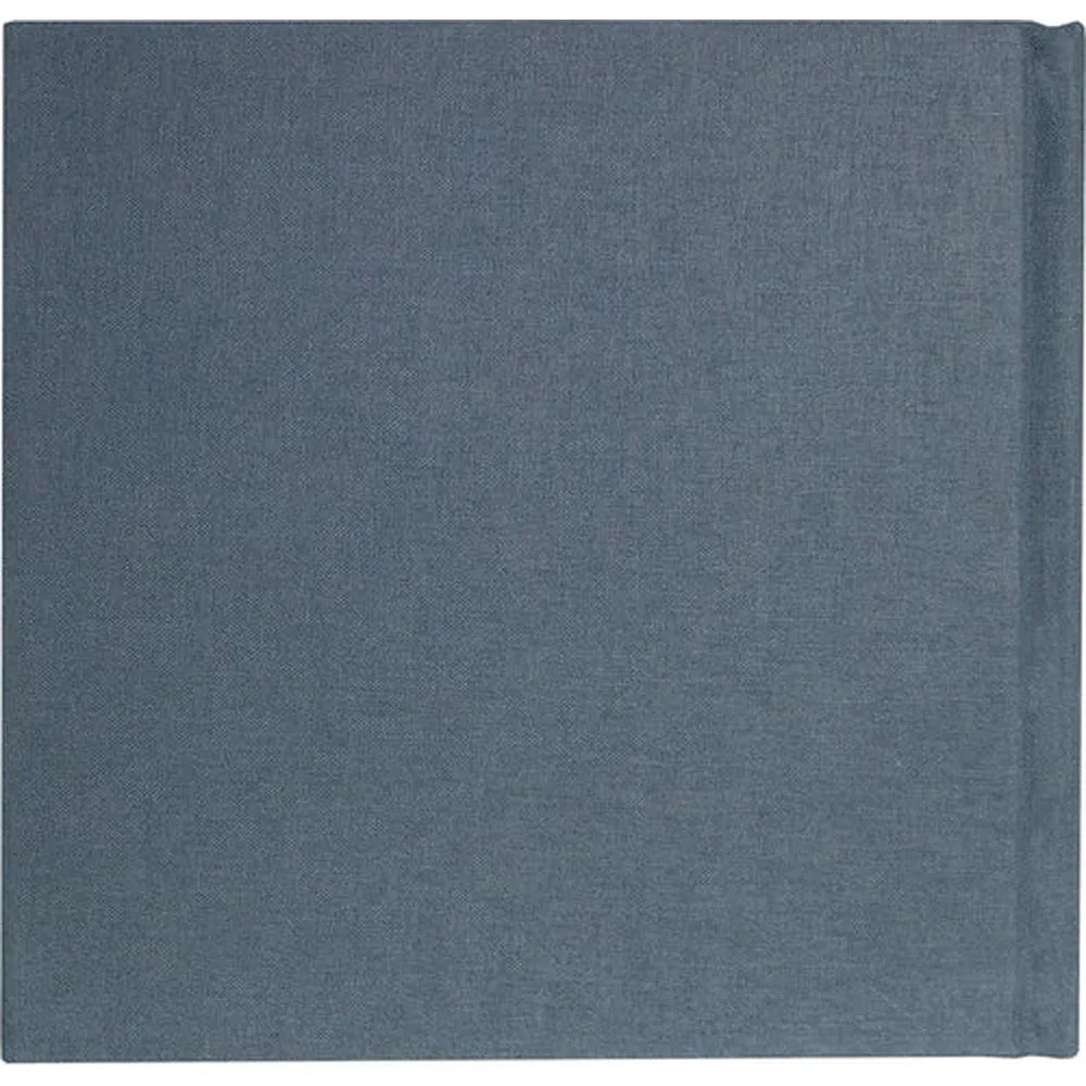Kenro Aztec Prestige Self-Adhesive Blue Linen Photo Album - 50 Pages