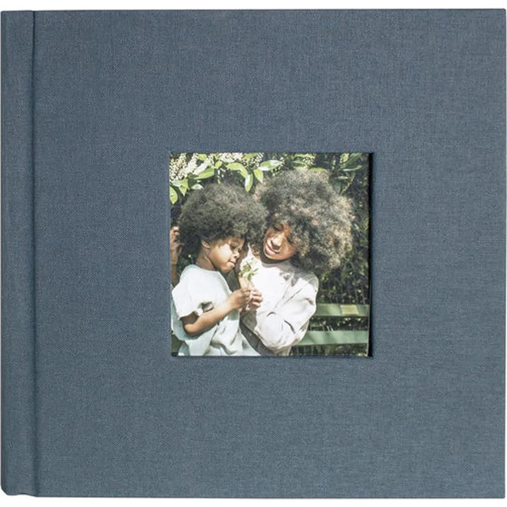 
Kenro Aztec Prestige Self-Adhesive Blue Linen Photo Album - 50 Pages
