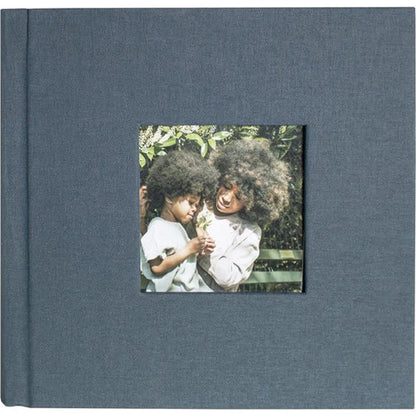 
Kenro Aztec Prestige Self-Adhesive Blue Linen Photo Album - 50 Pages
