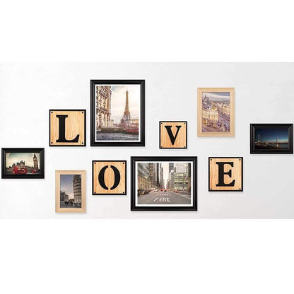 Walther Love Wall Decoration - Six frames - Four letterboards