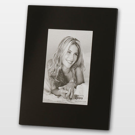 Black Glass 8x6 Photo Frame