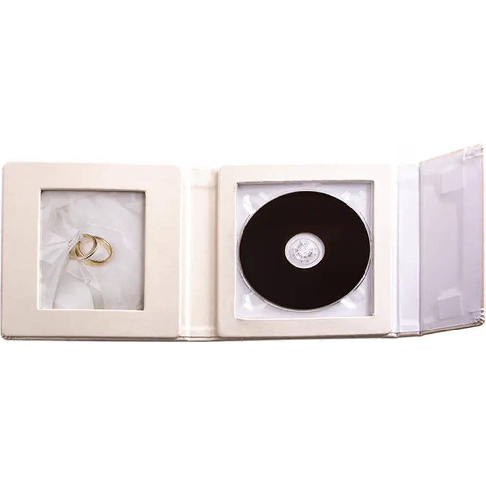 Kenro Professional CD/DVD Folio for Weddings - White