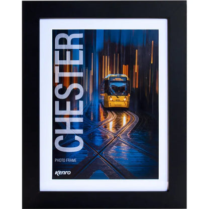Kenro Chester 8x6 Frame with 7x5 Insert - Black