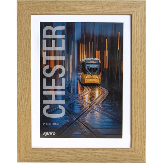 Kenro Chester 10x8 Frame with 8x6 Insert - Natural