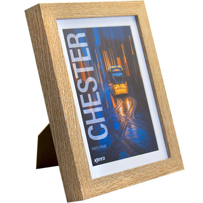 Kenro Chester A4 Frame with 9x6 Insert - Natural