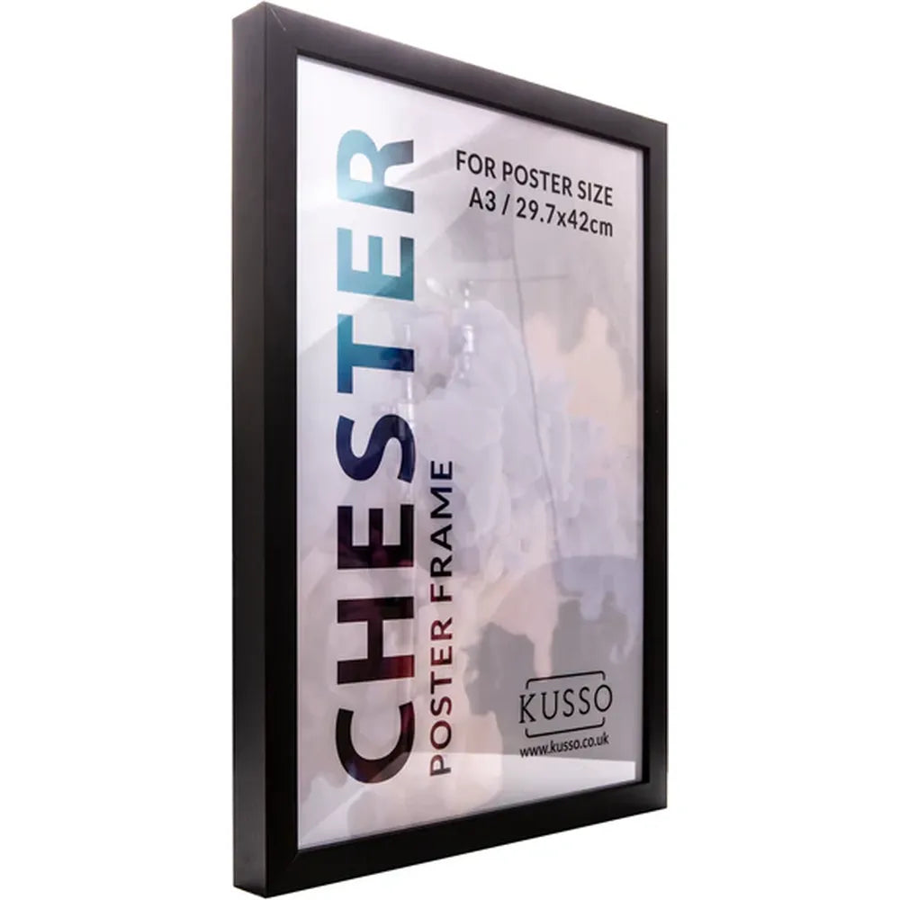 Kenro Chester A3 Poster Frame - Black