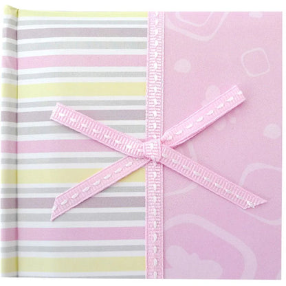 Claire Baby Pink 6x4 Photo Album 48 Photos Overall Size 8.5x10.25"