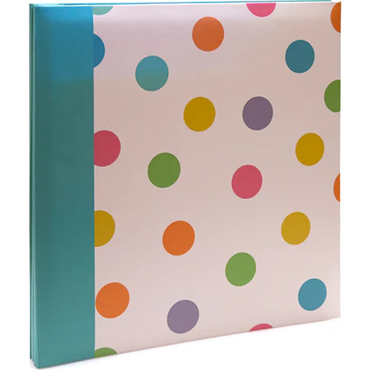 Kenro Candy Spots Memo Slip-In Photo Album - 200 7x5" Photos