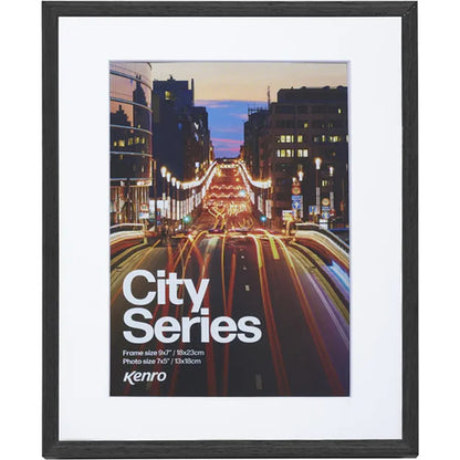 Kenro City Series Photo Frame  -  Black