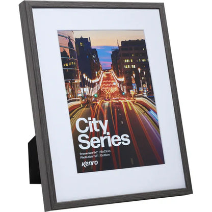 Kenro City Series Photo Frame 6x4" -  Grey
