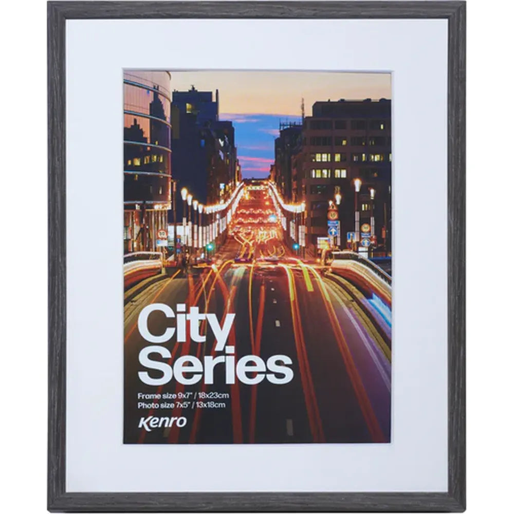 Kenro City Series Photo Frame -  Grey