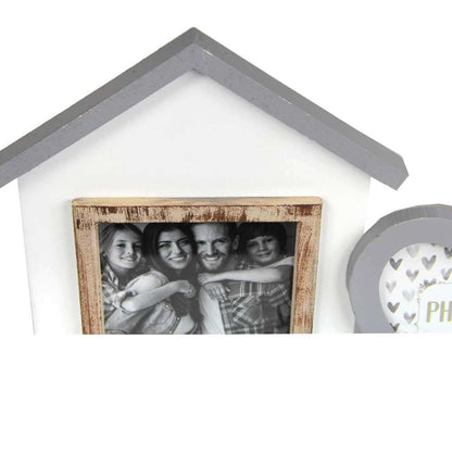 ZEP Country Wood Multi Photo Frame - 19.5x11 Inches