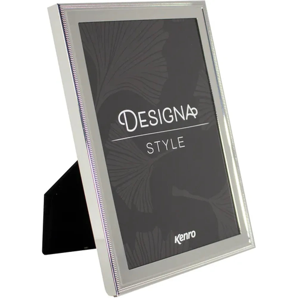 Kenro Designa Style Photo Frame 7x5 - Silver Plated