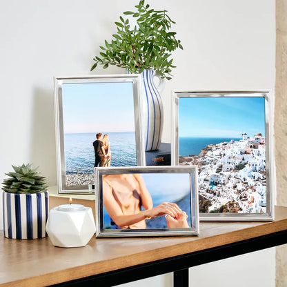Kenro Designa Style Photo Frame 10x8 - Silver Plated