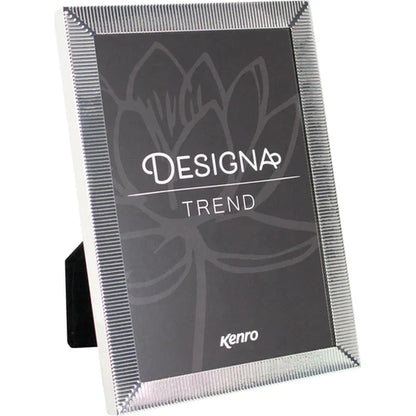 Kenro Designa Trend Photo Frame 8x6  - Silver Plated