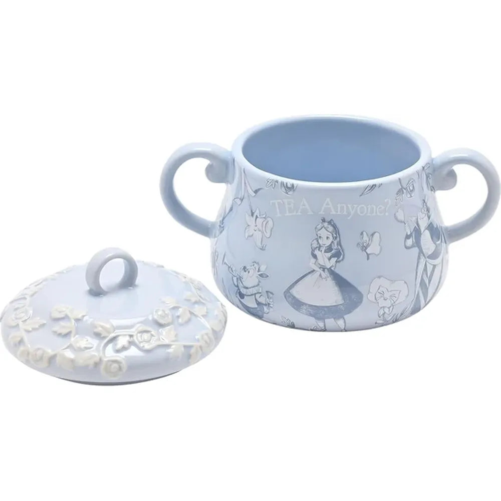Disney Alice in Wonderland Tea Caddy – Official Ceramic Tea Storage Jar Gift