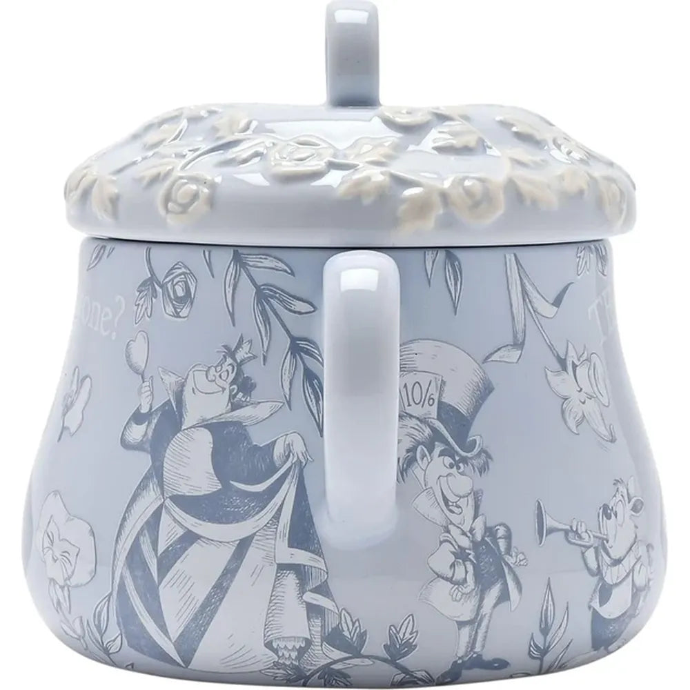 Disney Alice in Wonderland Tea Caddy – Official Ceramic Tea Storage Jar Gift
