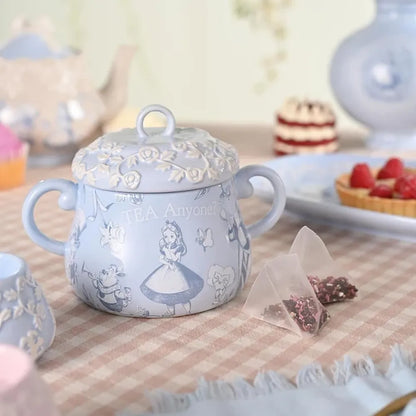 Disney Alice in Wonderland Tea Caddy – Official Ceramic Tea Storage Jar Gift