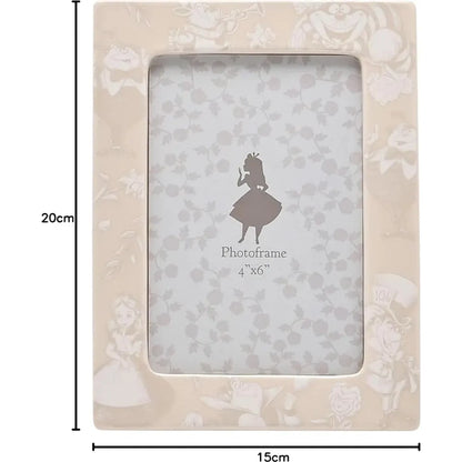 Disney Alice in Wonderland Photo Frame 4x6 – Official Ceramic Character Frame Gift