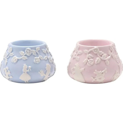 Disney Alice in Wonderland Tea Light Holders Set of 2 – Ceramic Candle Holders Gift