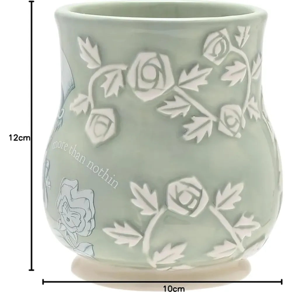 Disney Alice in Wonderland Mad Hatter Embossed Mug – Official Ceramic Coffee Cup