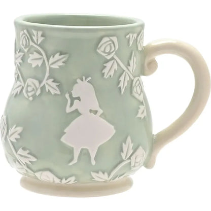 Disney Alice in Wonderland Mad Hatter Embossed Mug – Official Ceramic Coffee Cup