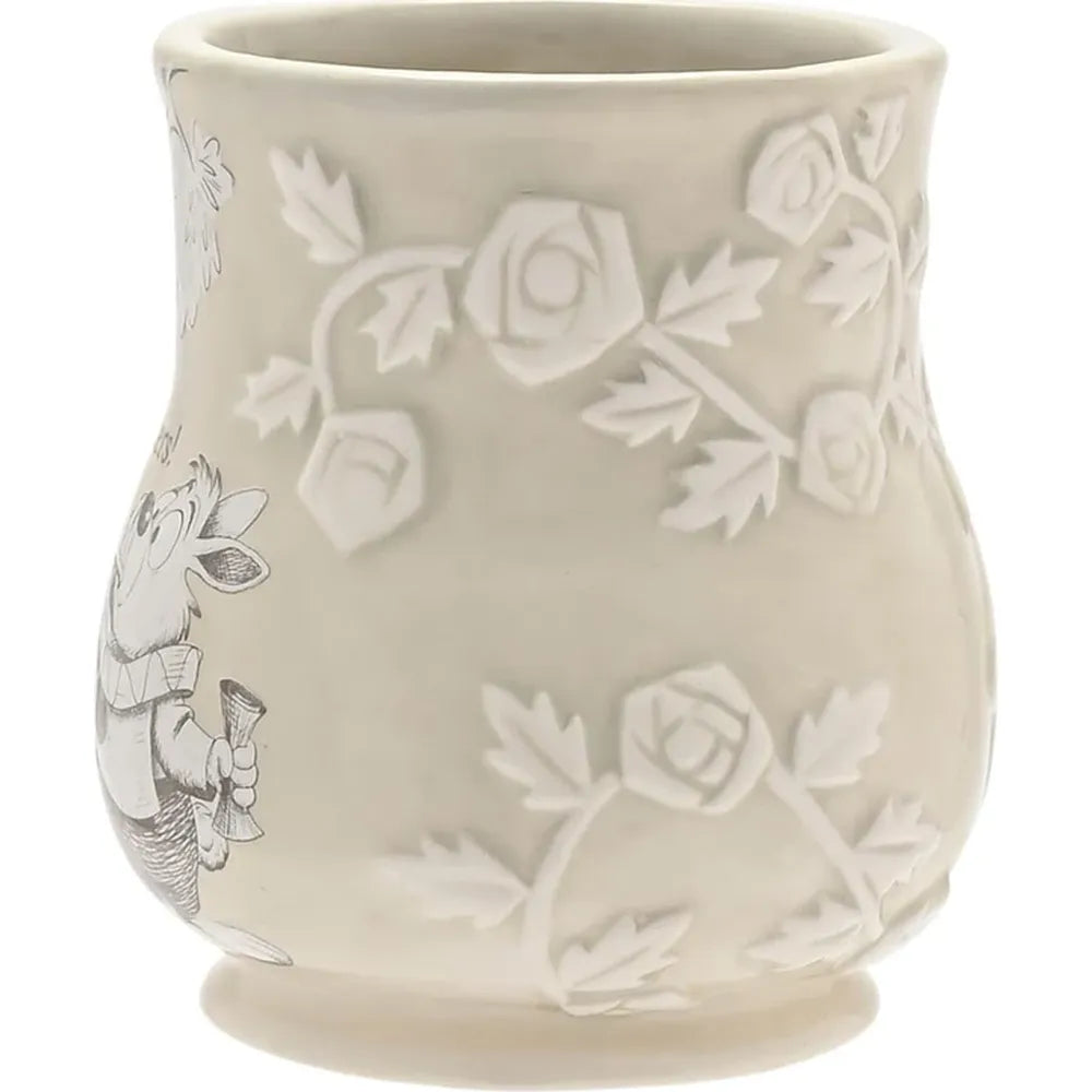 Disney Alice in Wonderland White Rabbit Embossed Mug – Official Ceramic Tea & Coffee Mug