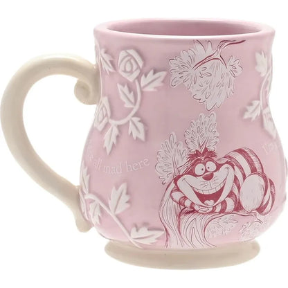 Alice in Wonderland Cheshire Cat Mug - Pink