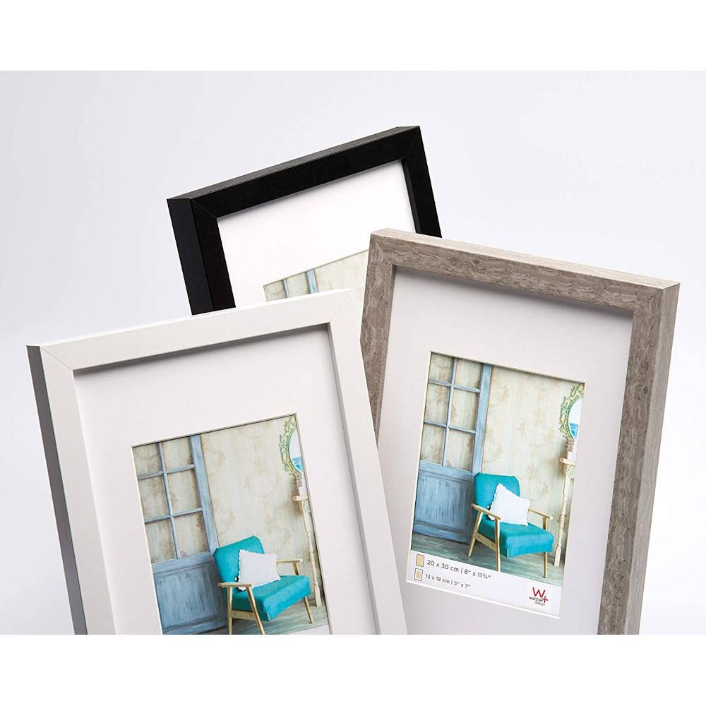 Walther Stockholm Black Wooden Frame 20x16 Inch (Insert 16x12 Inch) Image 2