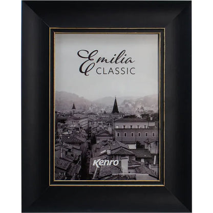 Kenro Emilia Classic 6x4 Photo Frame - Black