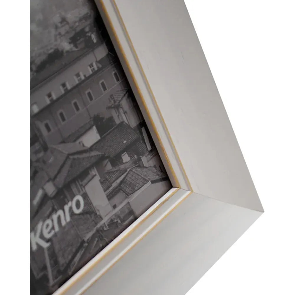 Kenro Emilia Classic 6x4 Photo Frame - White