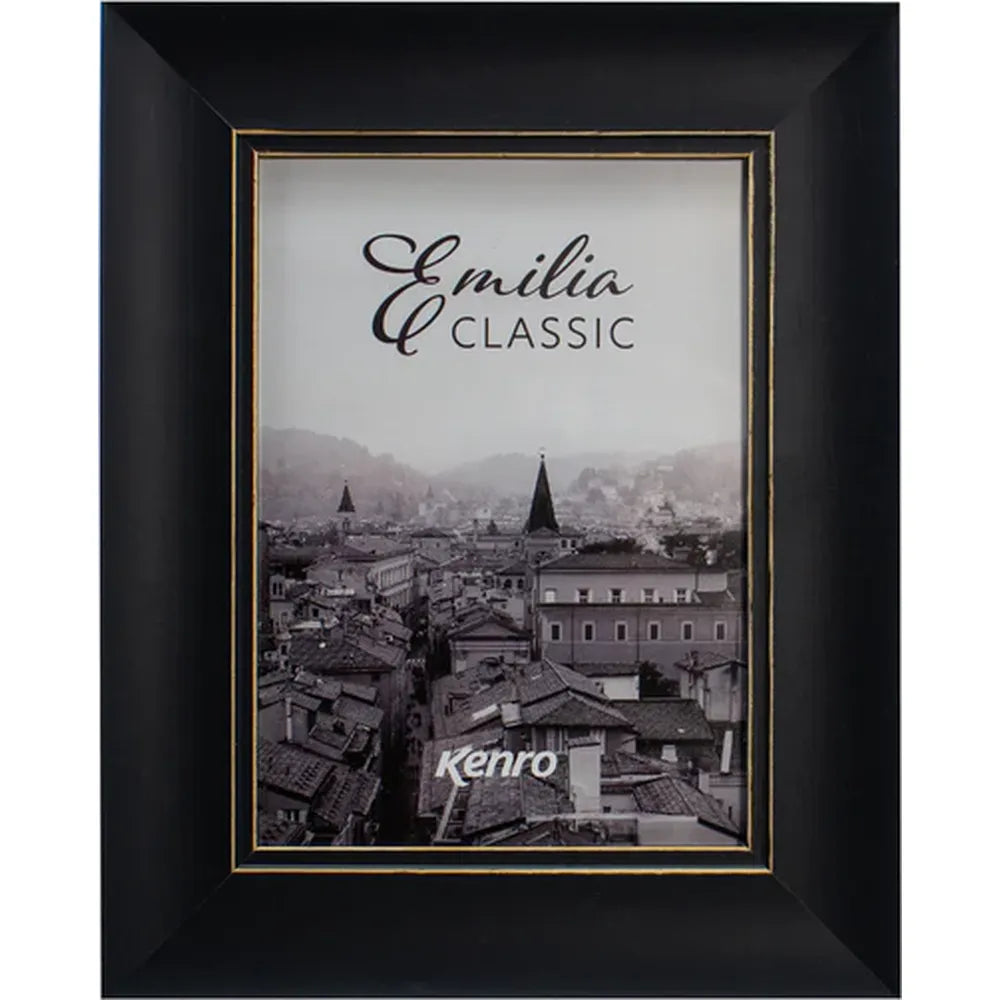 Kenro Emilia Classic 7x5 Photo Frame - Black