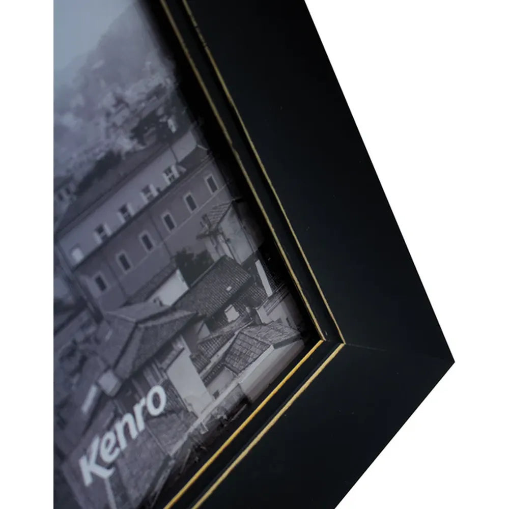 Kenro Emilia Classic 8x6 Photo Frame - Black