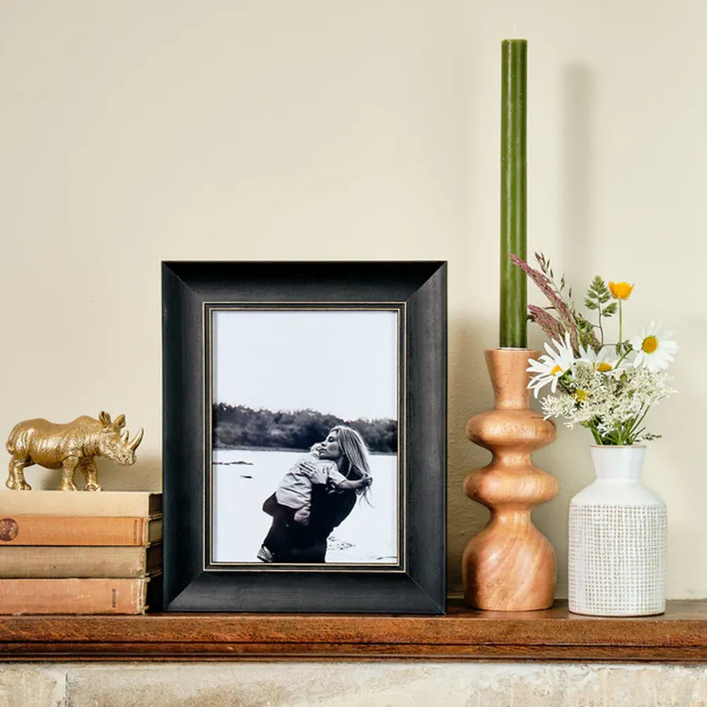 Kenro Emilia Classic 8x6 Photo Frame - Black