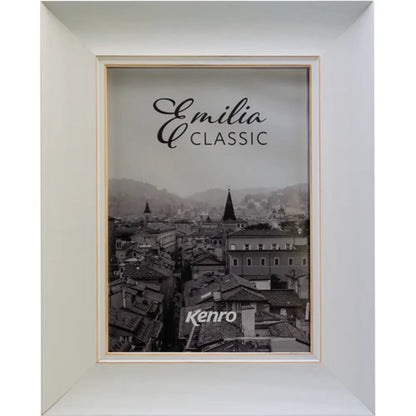 Kenro Emilia Classic 10x8 Photo Frame - White