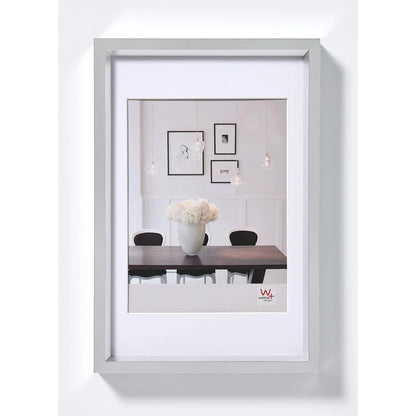 Walther Steel Style Photo Frame Silver 18x12 Inch